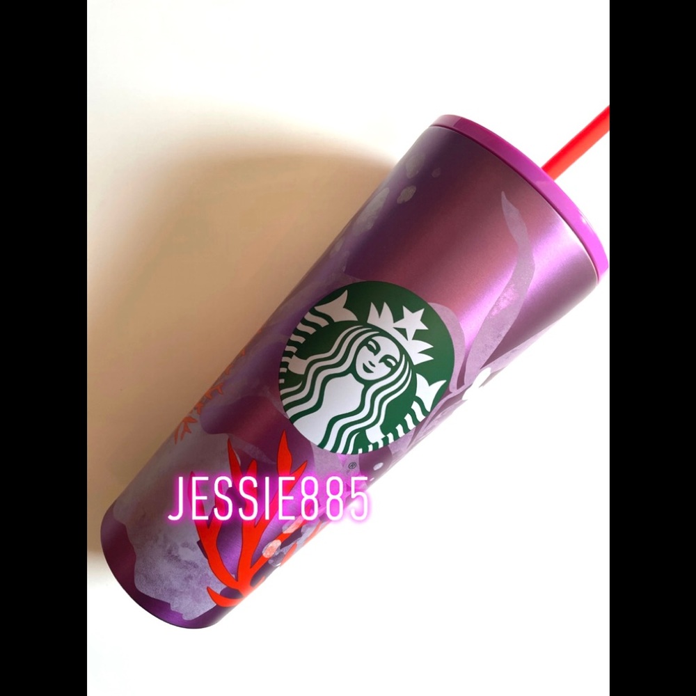 Starbucks Purple Coral Reef tumbler SS 2021